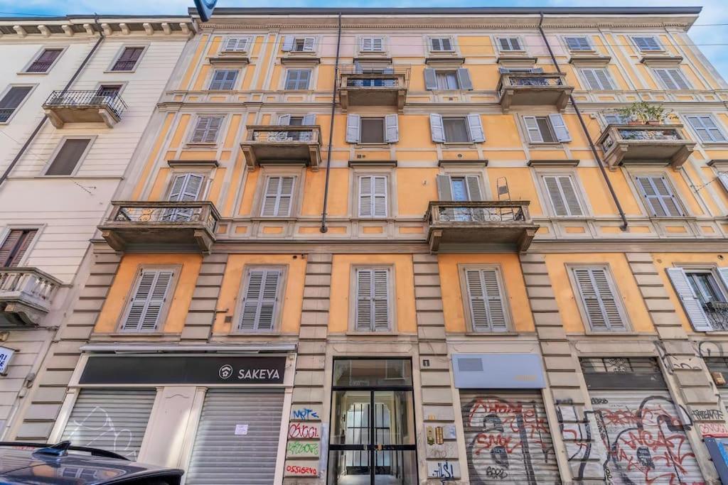 E Luminoso-4 Persone-metro M2 E Navigli Apartamento Milán